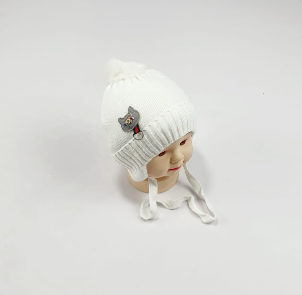 Шапка малютка арт.1013 (белый)